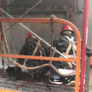 閘門水封更換、改造施工